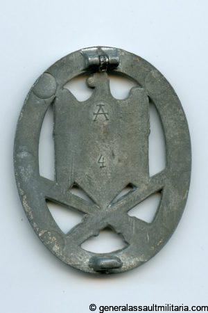 General assault badge Assmann & Söhne mould 4
