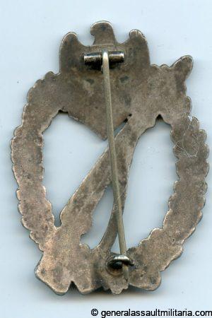 Infantry assault badge, Gustav Brehmer, Markneukrichen
