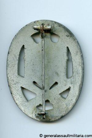 General assault badge - Karl Wurster, Markneukrichen