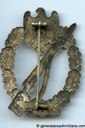 Infantry assault badge in silver - Otto Schickle