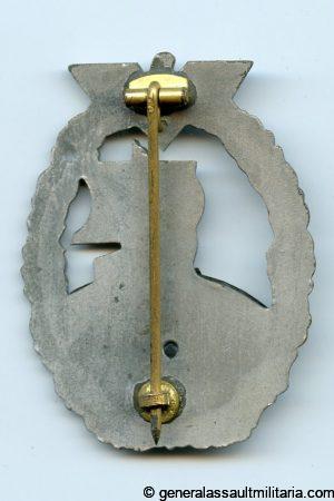 Kriegsmarine auxiliary cruiser badge - Steinhauer & Lück