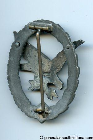 Luftwaffe Radio Operators Airgunner badge - Wilhelm Deumer, Lüdenscheid