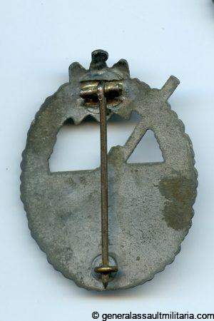 Kriegsmarine coastal artillery badge -  Hermann Aurich