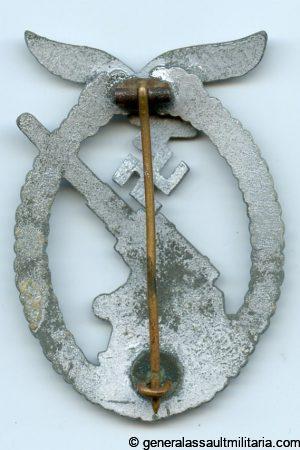 Luftwaffe Flak badge - Gustav Brehmer, Markneukrichren