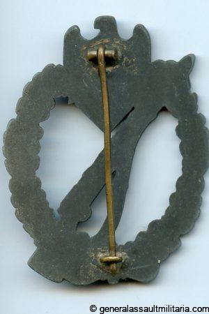 Infantry assault badge in silver - Wilhelm Deumer