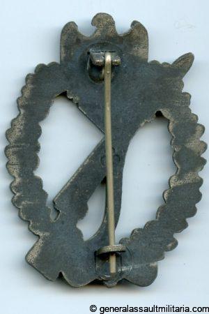 Infantry assault badge in silver - Friedrich Linden, Lüdenscheid