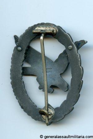 Luftwaffe Airgunner badge - Wilhelm Deumer, Lüdenscheid