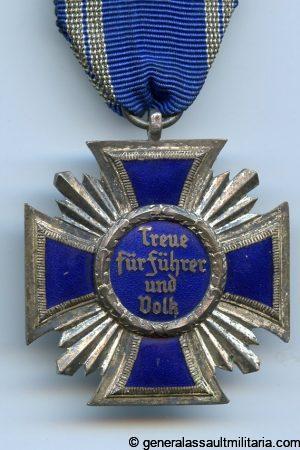 NSDAP 15 year service medal - Maker B. H. Mayer (2)