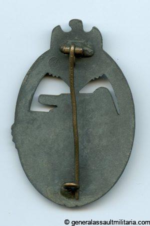 Panzer assault badge - Karl Wurster Markneukirchen