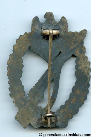 Infantry assault badge - Waffle crimp Gottlieb & Wagner