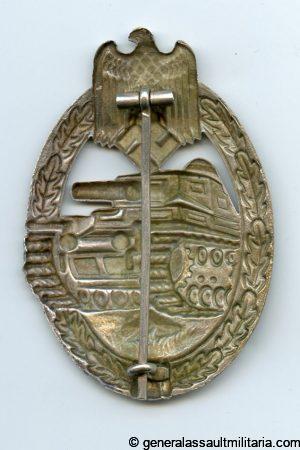 Panzer assault badge - Otto Schickle, Pforzheim