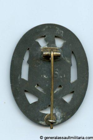 General assault badge - Rudolf Souval, Wien