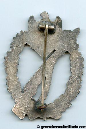 Infantry assault badge in silver - BSW