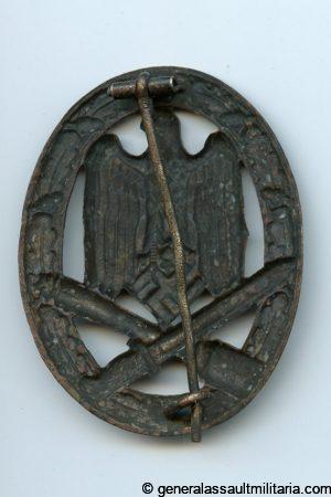 General assault badge tombak - Unknown maker