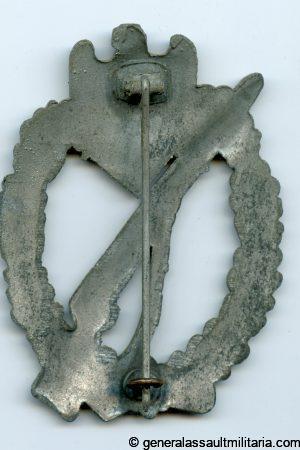 Infantry assault badge in silver - Rudolf Karneth