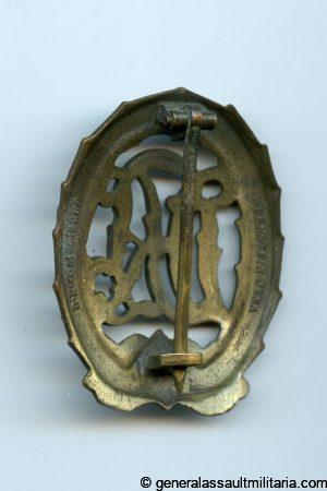 DRL spots badge in bronze - H. Wernstein, Jena
