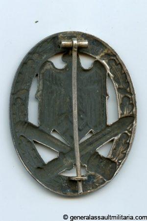 General assault badge - Otto Schickle, Pforzheim