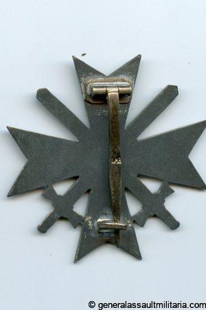 War merit cross with swords first class - B. H. Mayer, Pforzheim