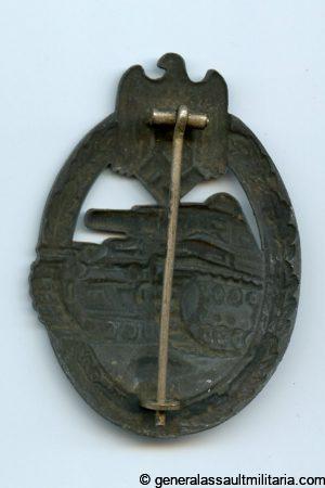 Panzer assault badge - Otto Schickle, Pforzheim