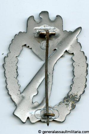 Infantry assault badge - Fritz Zimmermann, Stuttgart
