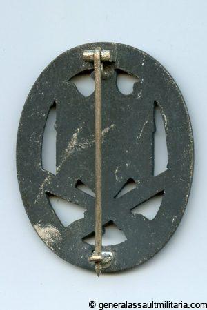 General assault badge - Wilhelm Deumer, Lüdenscheid