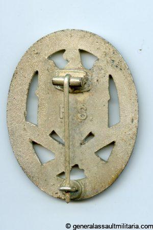 General assault badge - Rudolf Souval, Wien