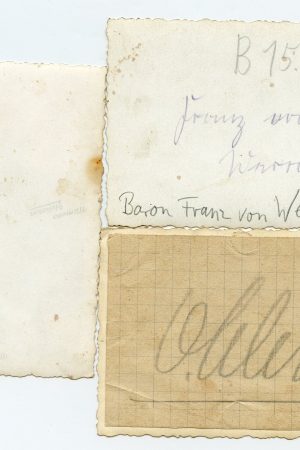 3x KC holder von Werra + signature