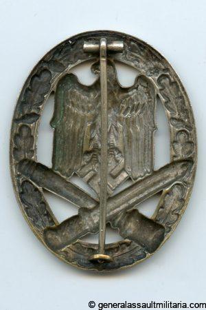 General assault badge - Otto Schickle, Pforzheim