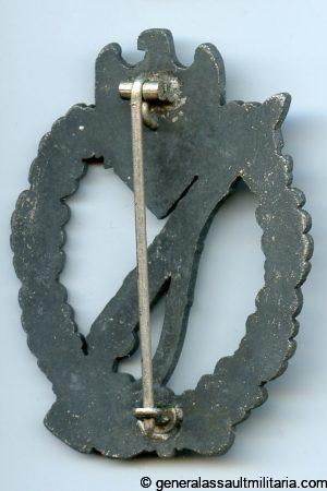 Infantry assault badge in silver - Wilhelm Deumer