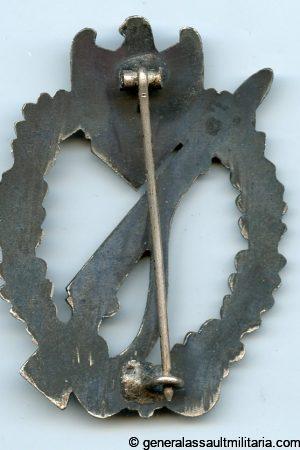 Infantry assault badge in silver - Franke & Co