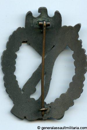 Infantry assault badge in bronze - Wilhelm Deumer