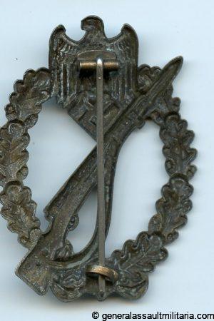 Infantry assault badge in bronze - Friedrich Linden Lüdenscheid