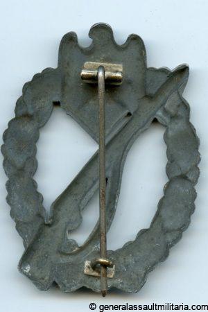 Infantry assault badge in silver - Unknown maker ''H''