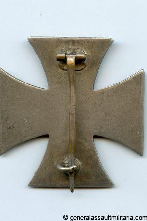 Iron cross first class - E. F. Wiedmann