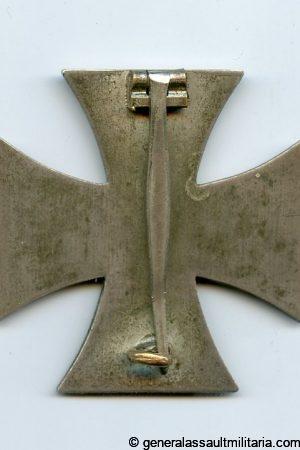 Iron cross first class - Wächtler & Lange, Mittweida