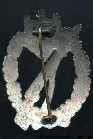 Infantry assault badge in silver - Berg & Nolte, Lüdenscheid