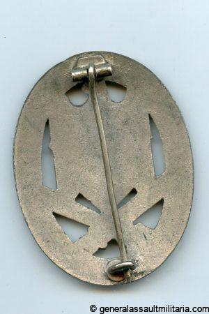 General assault badge - Gustav Brehmer, Markneukirchen