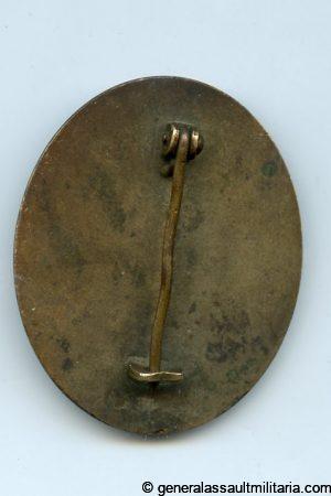 Wound badge in silver - Förster & Barth, Pforzheim