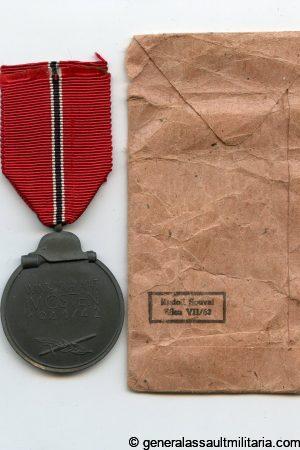 Winterschlacht im Osten medal + pouch M98