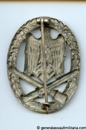 General assault badge - Hymmen & Co, Lüdenscheid
