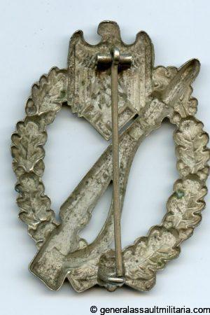 Infantry assault badge in silver - C.E. Juncker, Berlin
