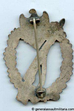 Infantry assault badge in silver - ''Micro BSW''