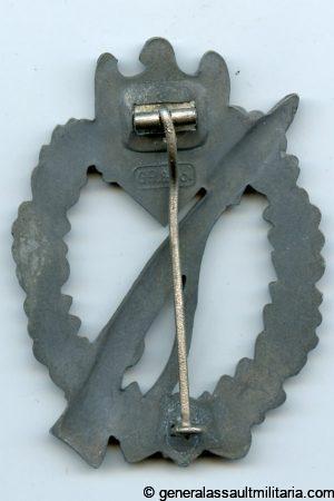Infantry assault badge in silver - Grossmann & Co, Wien