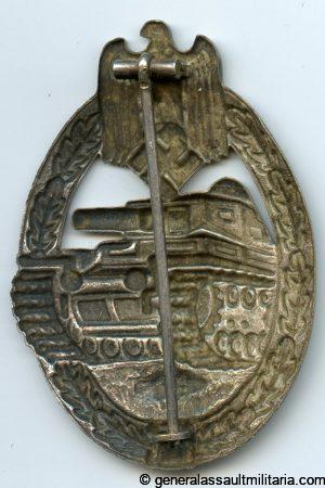 Panzer assault badge - Otto Schickle, Pforzheim
