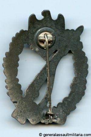 Infantry assault badge in silver - Hermann Aurich, Dresden