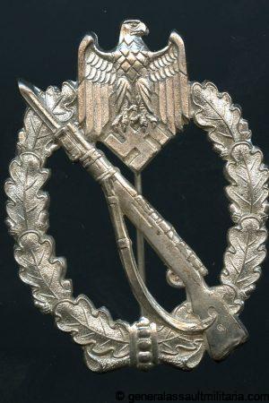 Infantry assault badge - A. Rettenmaier, Schwäbisch gmünd.