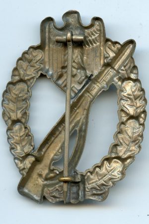 Infantry assault badge in silver - Schauerte & Höhfeld, Lüdenscheid