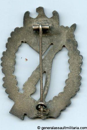 Infantry assault badge in silver - Carl Wild, Hamburg