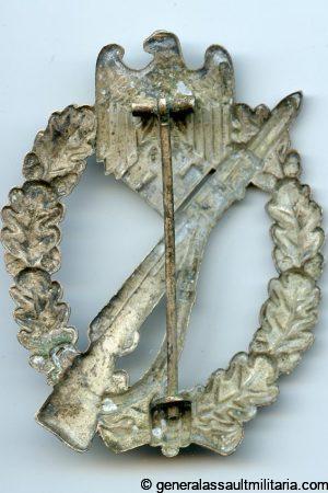 Infantry assault badge in silver - Otto Schickle, Pforzheim