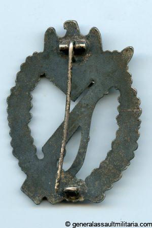 Infantry assault badge in silver - Sohni Hubach & Co, Idar Oberstein